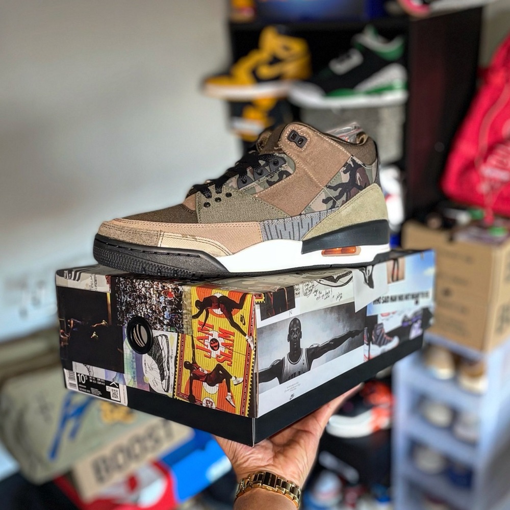 Jordan 3 Retro Camo / Patchwork (DS)